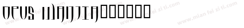 OPUS WANJIA字体转换